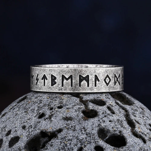 Viking Rune Stil Ring til Mænd