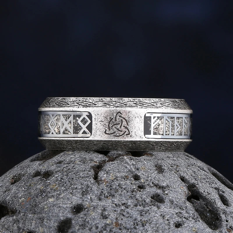 Bague Style Viking Noeud Celtique
