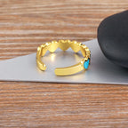 Prsten 6 Srdcí Dámský Zlatý Prsten