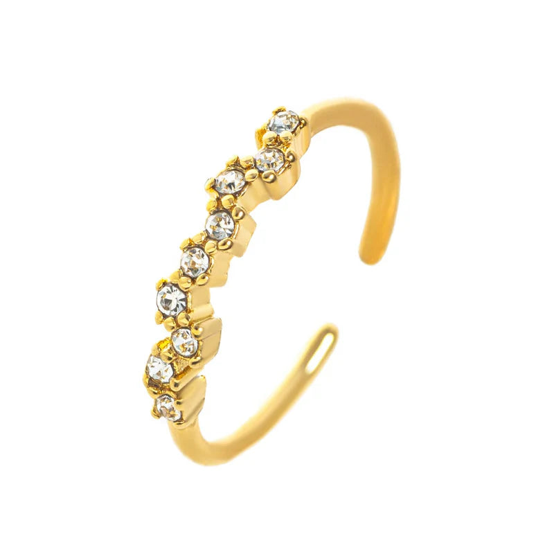 Prsten s kroužkem a zirkonem, kámen narození