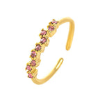 Prsten s kroužkem a zirkonem, kámen narození