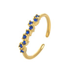 Prsten s kroužkem a zirkonem, kámen narození