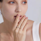 Elegant ring i stil med perler