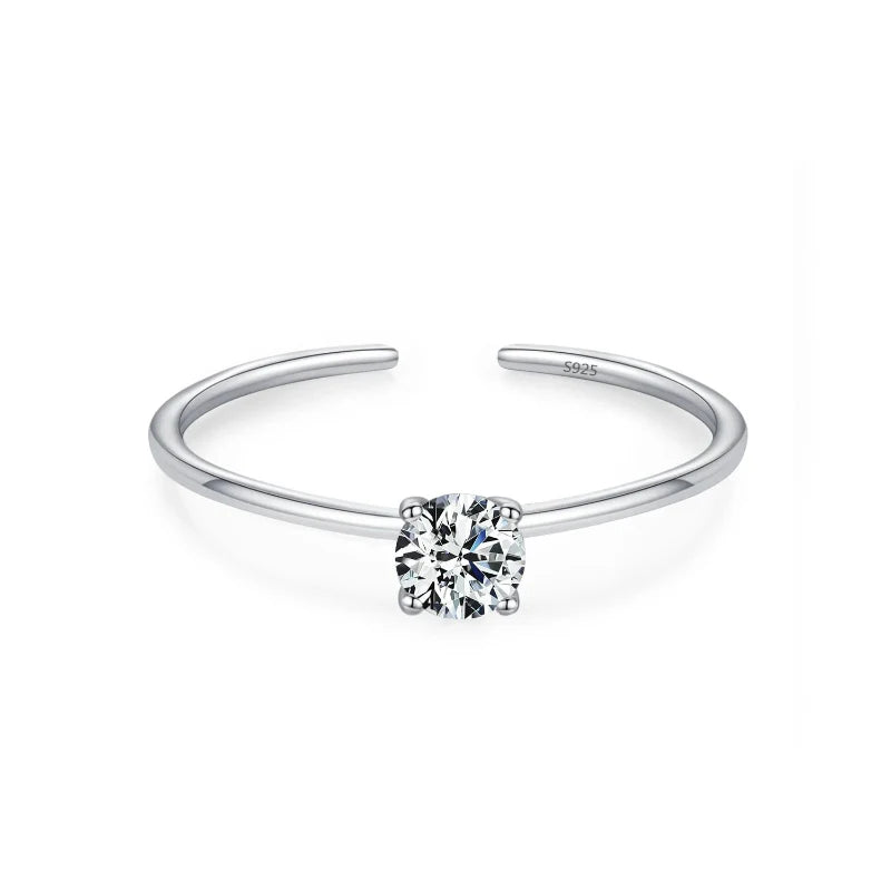 Farget zirkon fødselsstensring