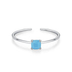 Farget zirkon fødselsstensring