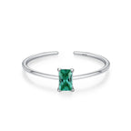 Farget zirkon fødselsstensring