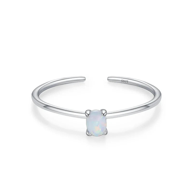 Farget zirkon fødselsstensring