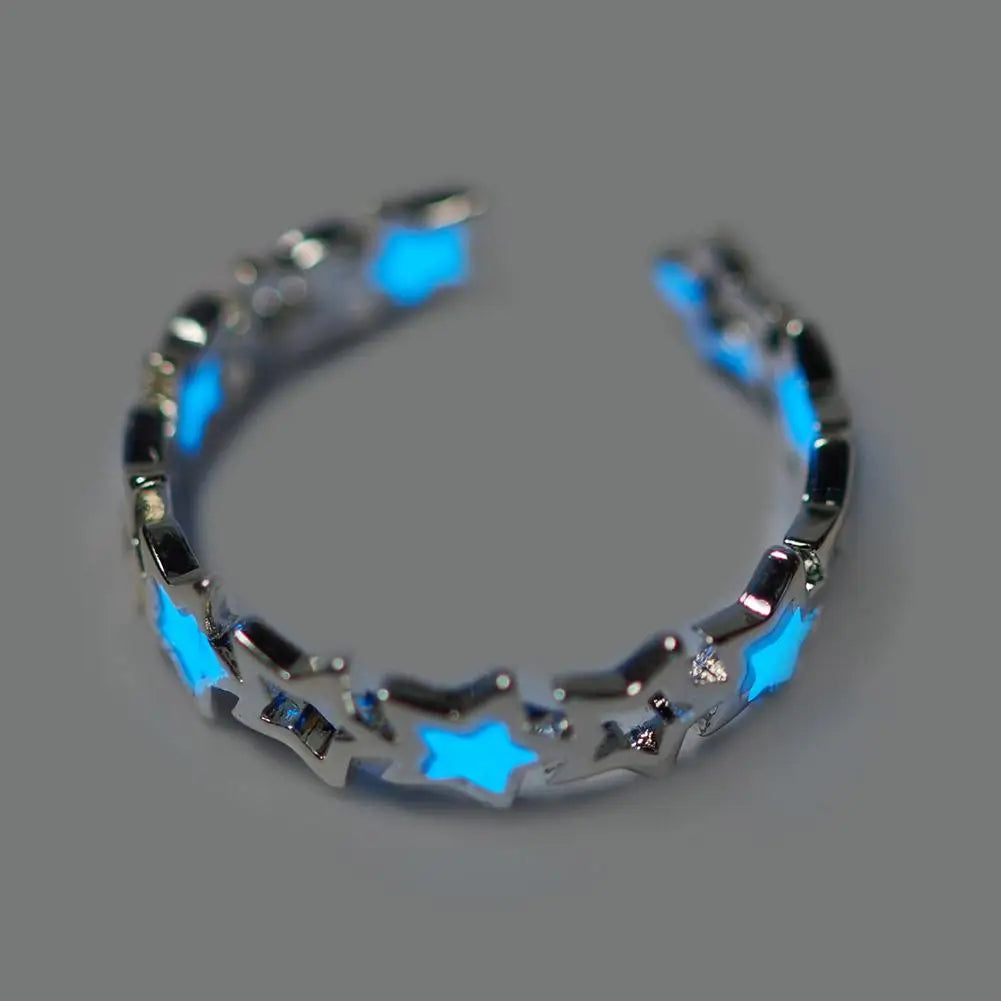Ring Lysende Stjerne Ring