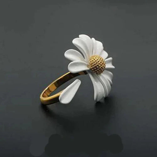 Ring Marguerit Blomst Stilfuld