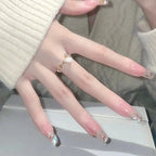 Ring Tulipanblomst i Zirkon