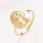 Livets tre ring gullfarge