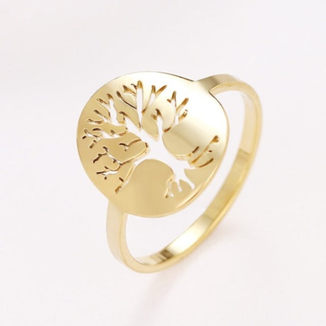 Livets tre ring gullfarge