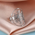 Ærkeengel Metatron ring i sølv