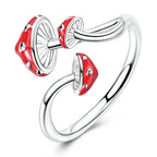 Podzimní prsten s houbami