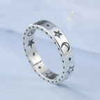 Prsten s astrologickými hvězdami