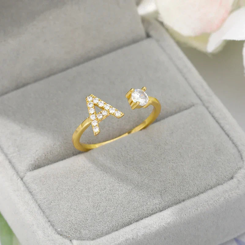Personlig ring med initial