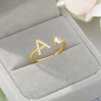 Personlig ring med initial