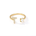 Personlig ring med initial t