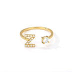 Personlig ring med initial z