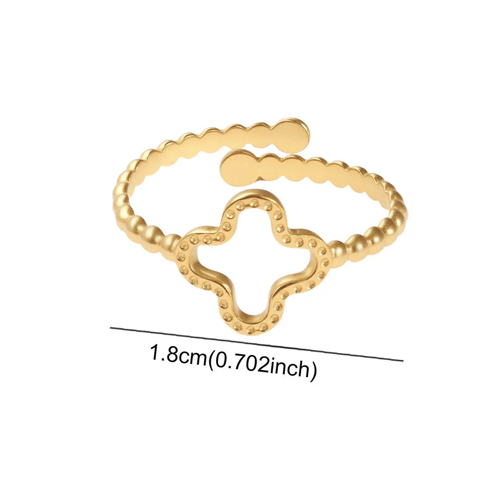 Prsten se čtyřlístkem pro ženy