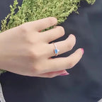 Ring med isbjerg-trekant
