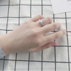 Ring med isbjerg-trekant