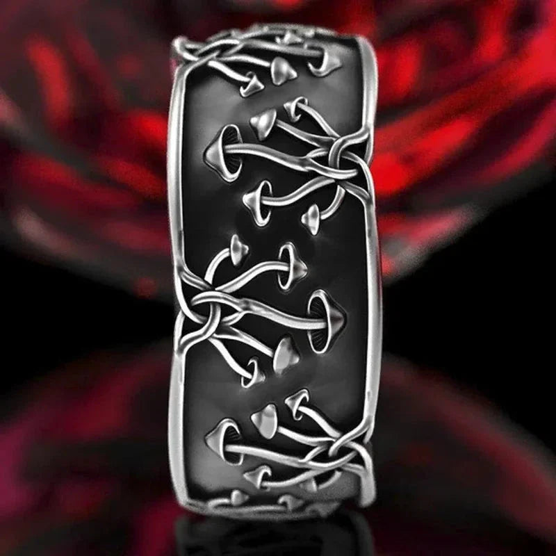 Bague avec Champignons pour Homme