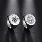 Kompasring Kompas Rose des Vents stil 1