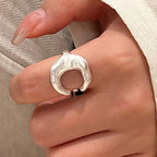Månesigd ring for kvinner