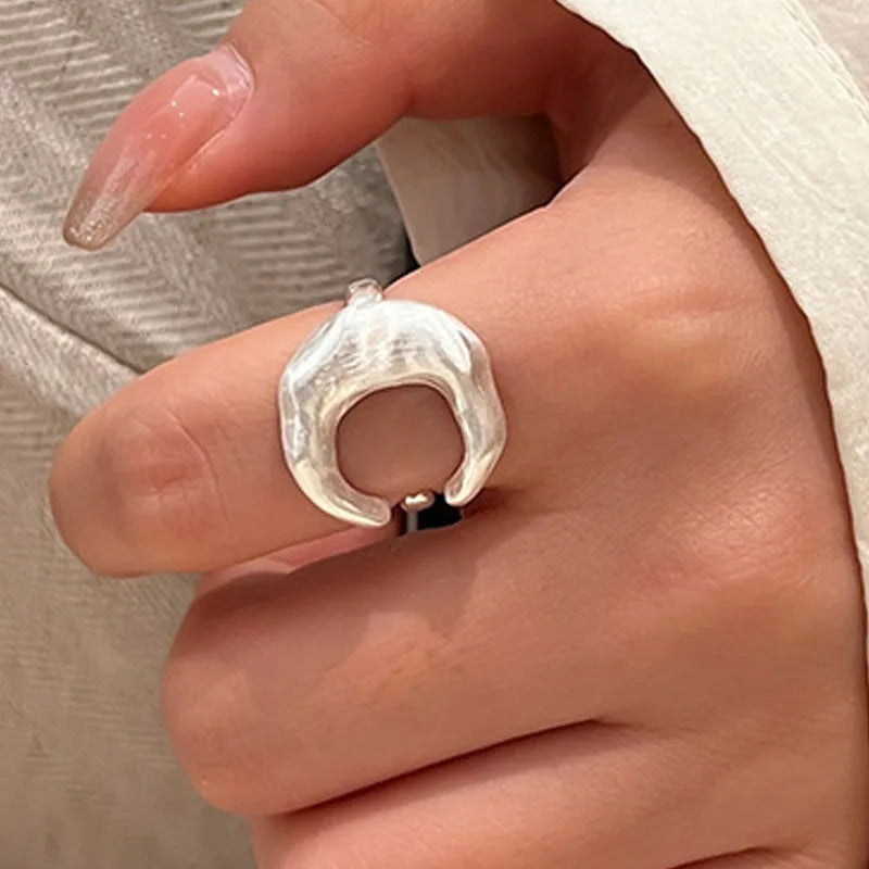 Månesigd ring for kvinner
