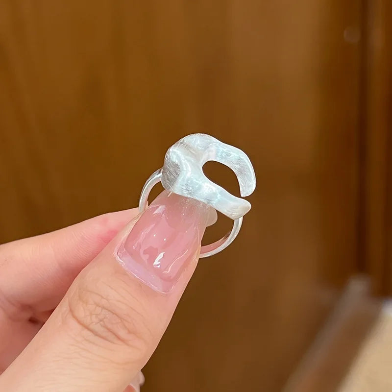 Månesigd ring for kvinner