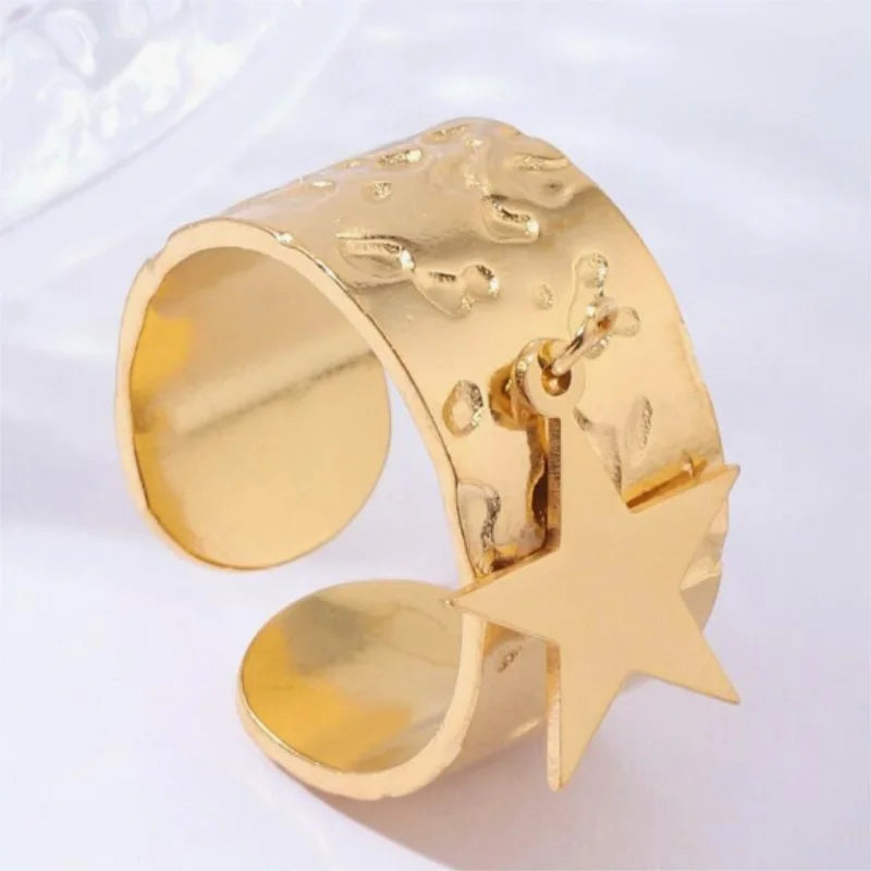 Bague de Charme Etoile pour Femme or