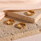 Stylový prsten s perlami a zirkony 3