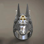 Antik Egyptisk Anubis Ring