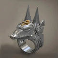 Antik Egyptisk Anubis Ring