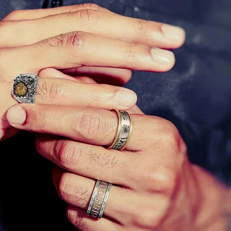 Egyptisk ring til mænd