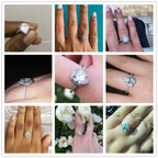 Prsten s kapkou zirkonu