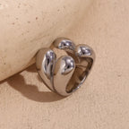 Original ring Dråbeformet ring sølv