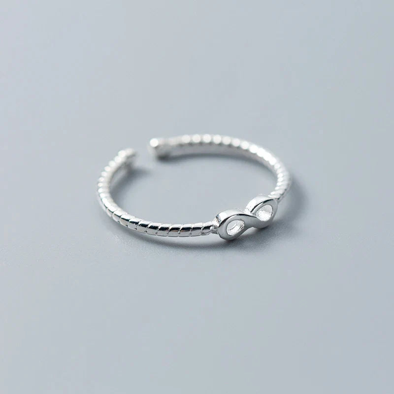 Bague Femme Infini Argent