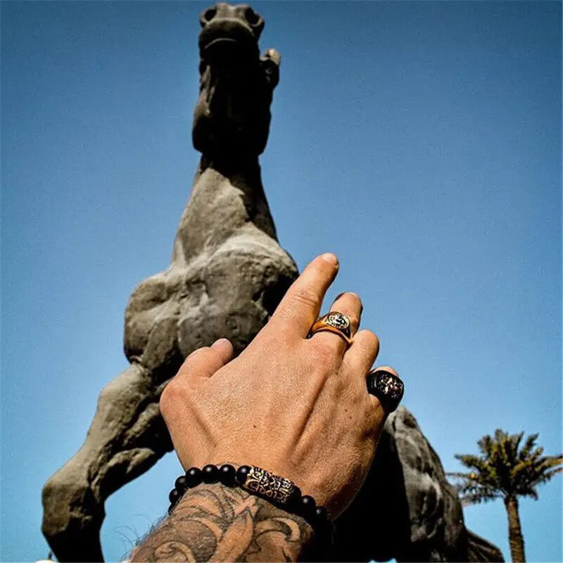 Ring Fleur de Lys Signetring