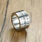 Kabylisk Amazigh ring (Mand/Kvinde) sølvfarve