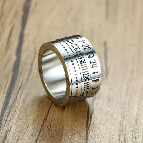 Kabylsk Amazigh ring (mann/kvinne) sølvfarge