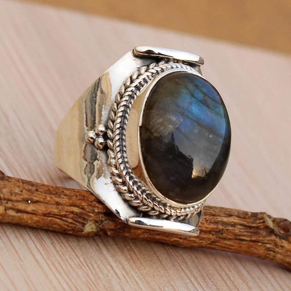 Bague Labradorite