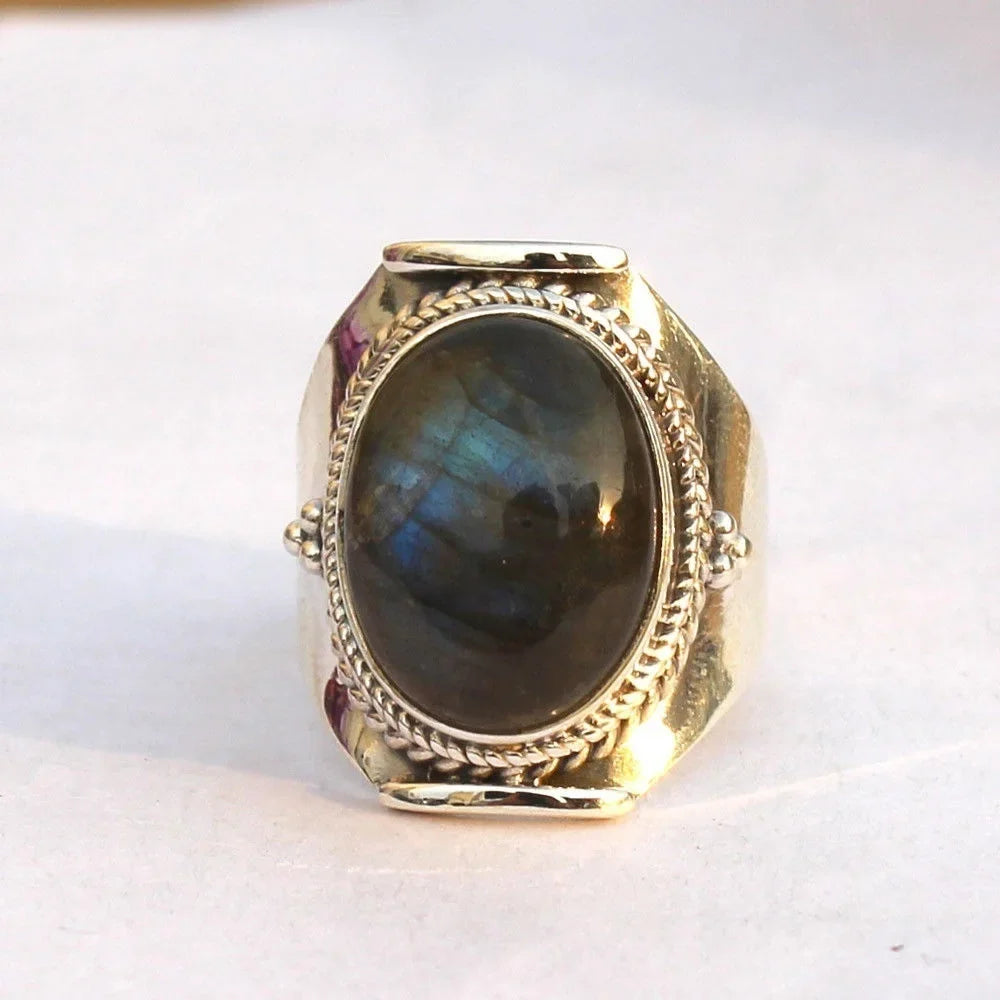 Bague Labradorite