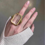 Ring Marique crystal vintage fransk 