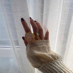 Ring Marique crystal vintage fransk 