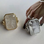 Ring Marique crystal vintage fransk 