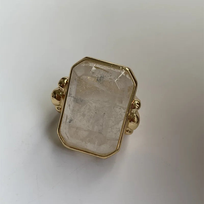Ring Marique crystal vintage fransk 