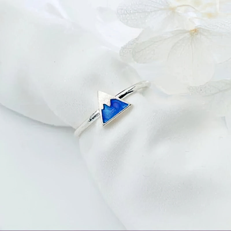 Bague Montagne Bleue