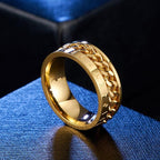 Nordisk vikingring sølv